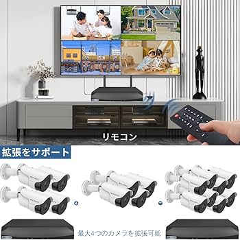 Amazon.co.jp: 【双方向通話・130°超広角】 WEILAILIFE 有線
